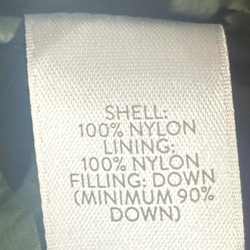 J. Jill Down Olive Green Quilted Puffer Jacket Women's Sz XS Petite NWOT - Picture 4 of 4